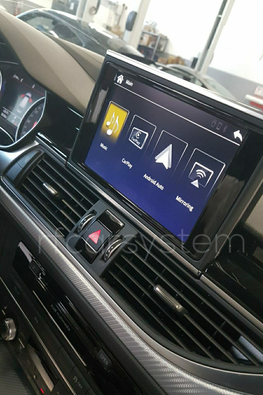 Modulo CARPLAY ANDROID AUTO AUDI MMI 2G RFCarSystem